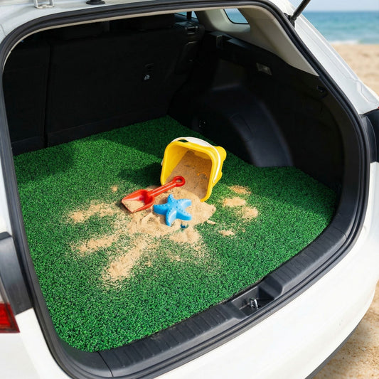 Beach Ready Car Mats Protect Your Interior on Sand