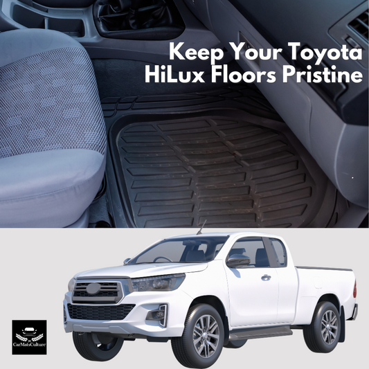 learn to Keep Your Toyota HiLux Floors Pristine