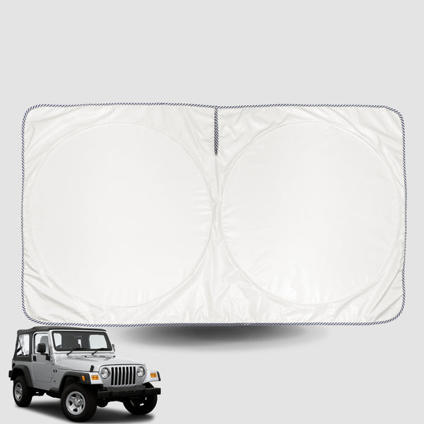 Windscreen Sun Shade for Jeep Wrangler Rubicon (JK)2007-2018