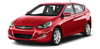Hyundai Accent  2011 2012 2013 2014 2015 2016 2017 2018